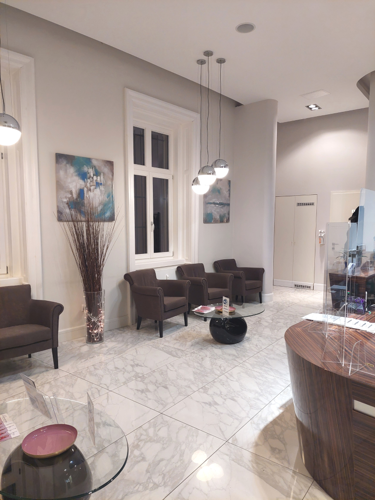 Fogászati rendelő, recepció